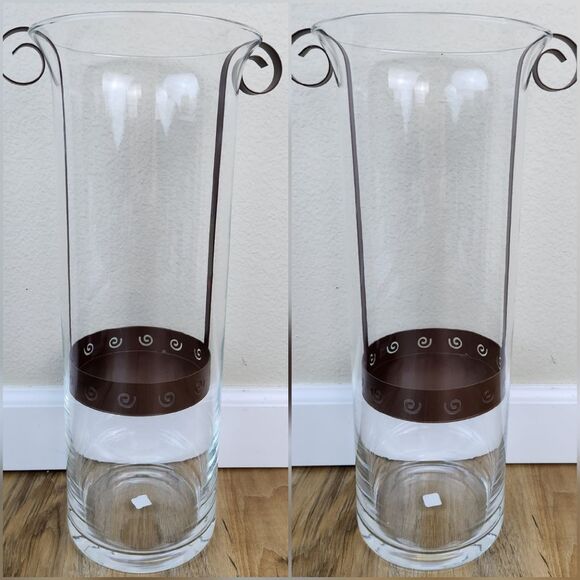 🩵PartyLite Sunesta Medium 13" Glass Hurricane - Picture 8 of 12